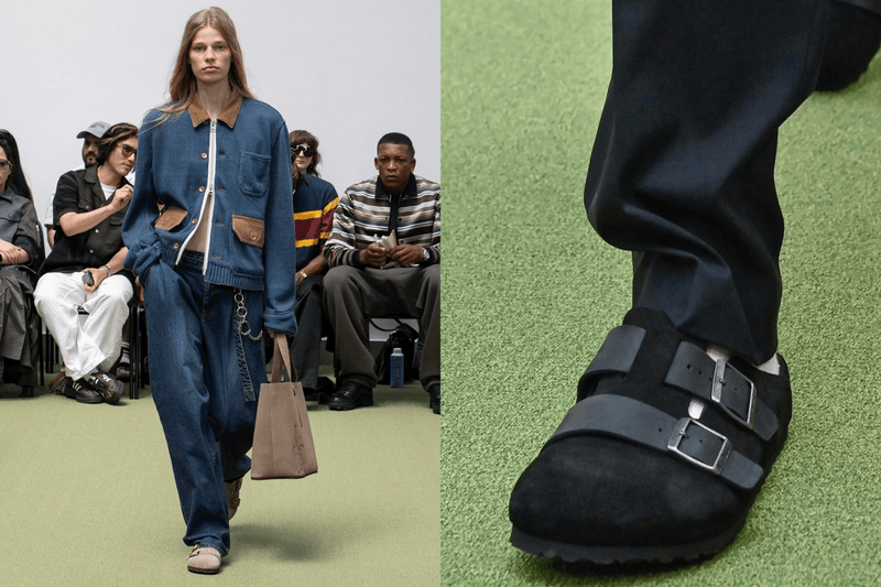 Rebuilding classic shoes into brand-new silhouettes: Birkenstock x sacai’s first official collaboration