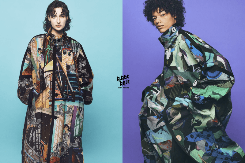 Turning the canvas into clothing: ISSEY MIYAKE joins forces with Tomokazu Matsuyama to create wearable art