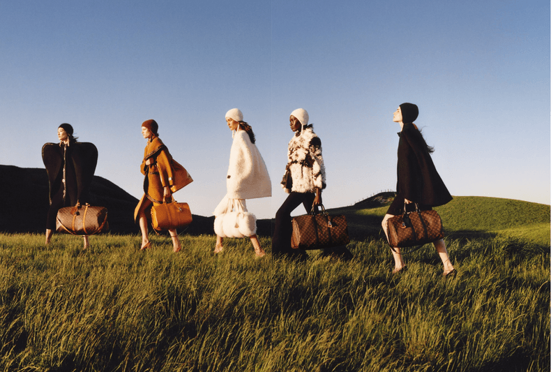 More Than Just Oversized, Louis Vuitton Turns Coats Into Mountains