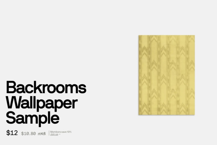 Movie fans are going to lose it: Backrooms merch is here IRL, but would you actually dare put this yellow wallpaper up at home?
