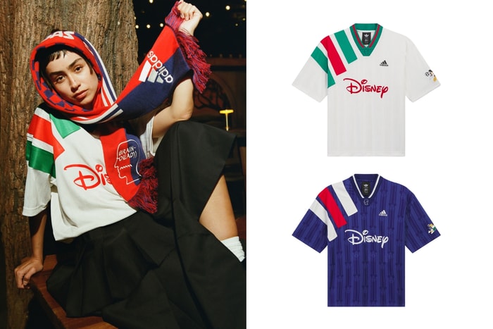 Too cute to wear on the pitch: adidas Originals teams up with Brain Dead and Disney for a World Cup collab