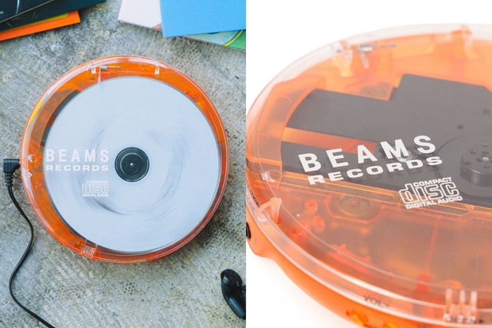 Spinning physical music is so healing: BEAMS’ new transparent CD player in “Sunset Bright Orange” makes even listening to music feel stylish