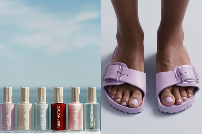 Made for perfectionists: no more color-matching stress with sandals, let your toes echo them perfectly