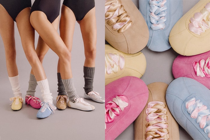 Just the Right Touch of Girliness: Repetto Double-Ribbon Ballet Sneakers with an Effortlessly Chic Vibe