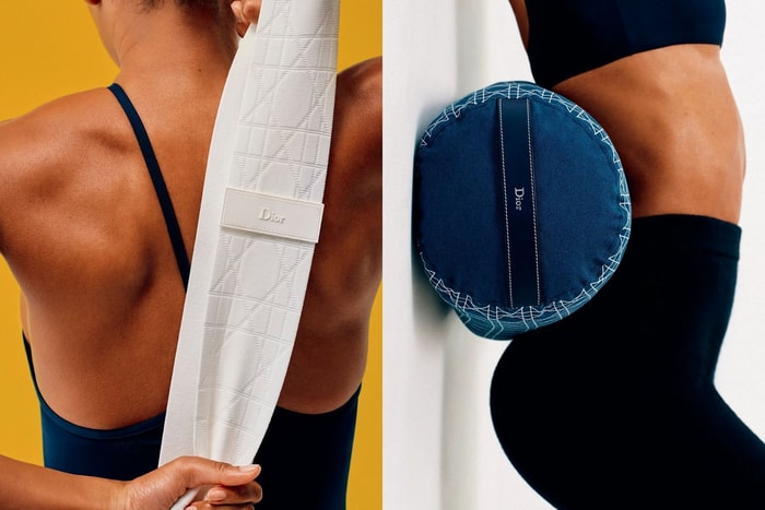 You still need a sense of ritual for home workouts too! Dior’s new Haute Wellness collection instantly turns your living room into a luxury gym