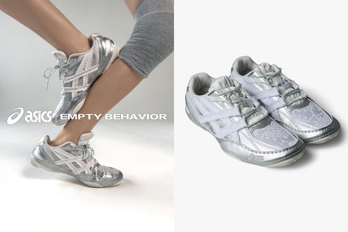 Your shoe closet is just missing this pair: the dreamy Empty Behavior x ASICS collab is here to make track shoes elegant