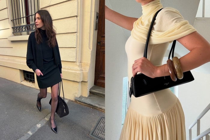 Slimming and elevated: This season’s style insiders are all carrying long-handled bags so you stay elegant even under heavy coats