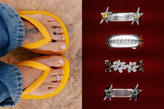 Girls who know how to dress are all eyeing this: Havaianas x TwoJeys limited-edition toe rings instantly upgrade your flat flip-flops