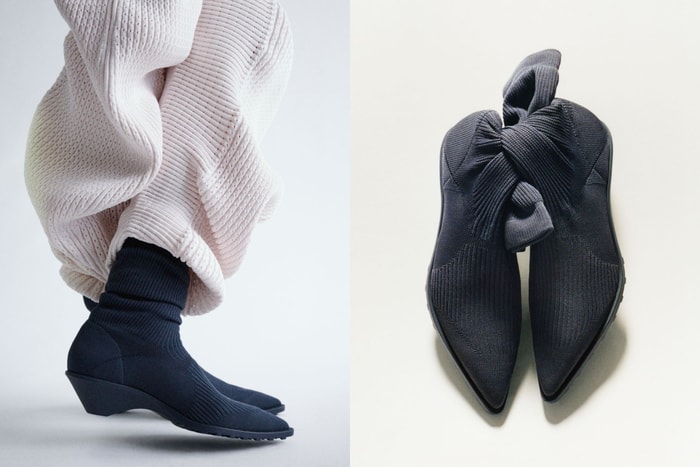An instant hit the moment it appeared at Paris Fashion Week: ISSEY MIYAKE teams up with Camper to create the most beautiful sock boots
