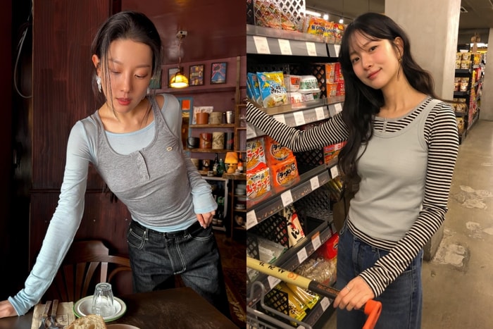 Korean Girls’ Spring/Summer Outfit Guide: How to Wear Basic Tops More Stylishly and Instantly Look Slimmer by Mastering This One Trick
