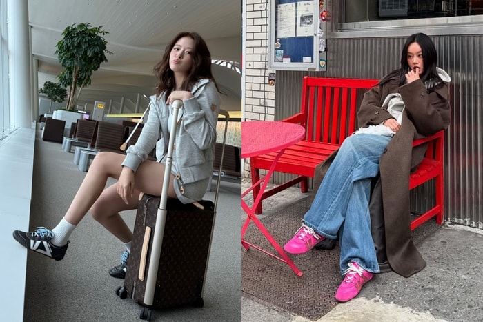 Ahn Yujin and Lee You-mi are both wearing them! How did the LV Sneakerina low-profile sneakers win everyone over?