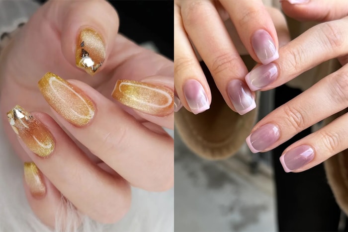 Soft, misty tulle at your fingertips: 12 ethereal cat-eye nail designs you need to save, low-key chic and never basic