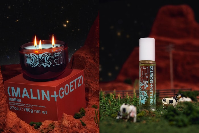 The alien theme is too cute: MALIN+GOETZ x Brain Dead collaboration brings a bold new leather fragrance