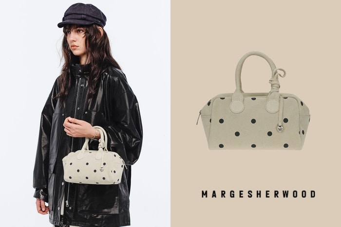 New arrivals: MARGESHERWOOD retro polka-dot bowling bag with off-the-charts cuteness
