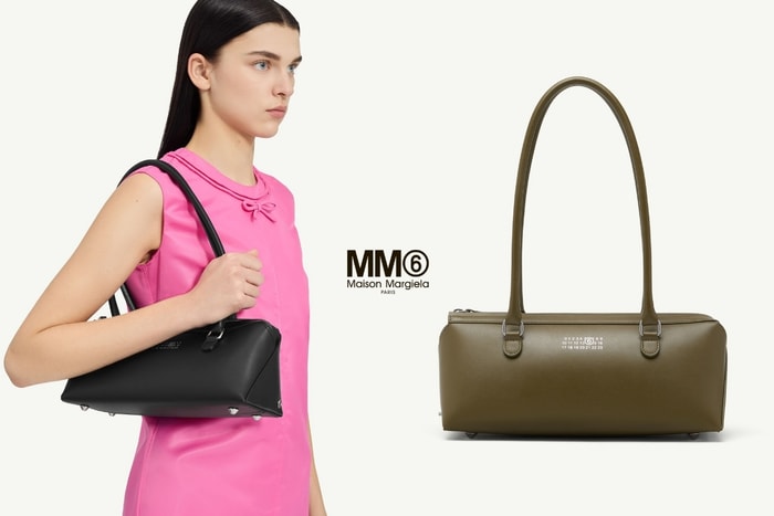 Inside the MM6 SS26 runway bags: the ultra-minimal Bauletto baguette, with 4 colorways that are impossible to resist
