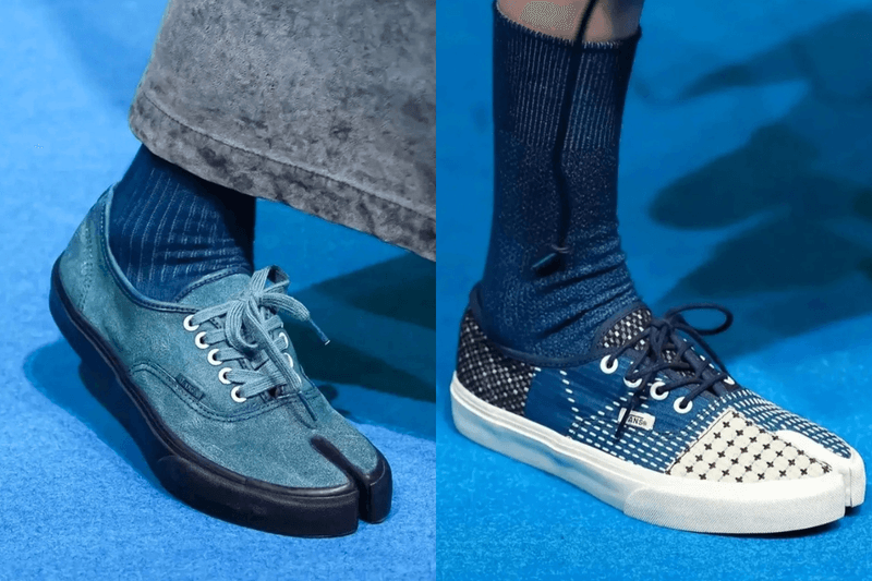These collab Tabi are way too pretty! As soon as the Vans x Fdmtl indigo split-toe shoes were revealed, fashion people locked in