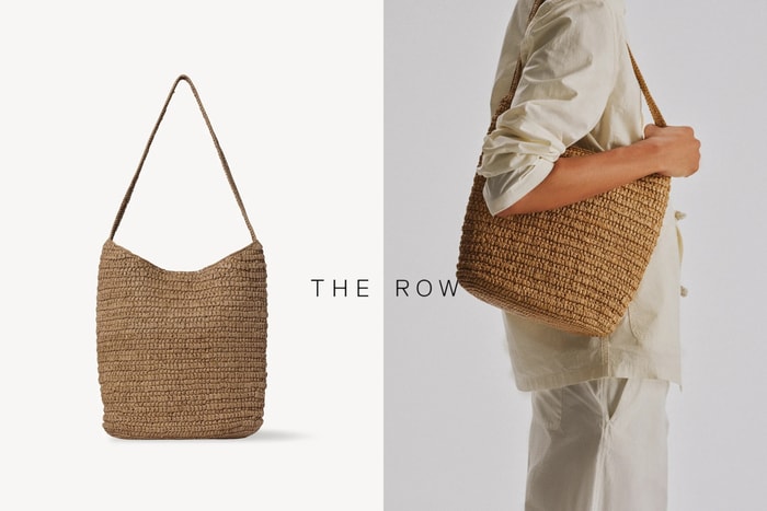 When a woven bag meets The Row: the new Alma woven bucket bag has a super friendly entry price