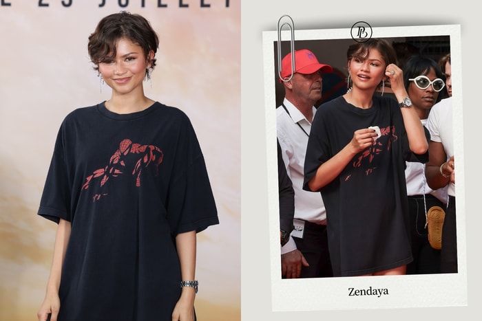 You don’t have to wear a six-figure gown on the red carpet: Zendaya promotes Spider-Man in a US$35 vintage T-shirt and still turns up the heat