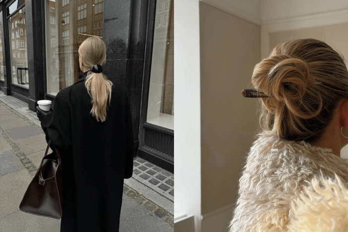 Instantly elevated in one second: with just one hair clip, your French twist and low ponytail look more refined