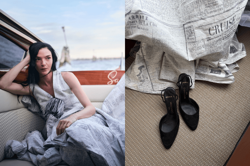 The “new Chanel woman” in Matthieu Blazy’s eyes: Mariacarla Boscono completely transforms classic tweed