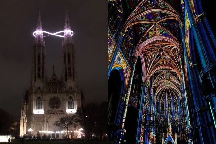 A sacred beauty the camera can’t capture: A nighttime visit to Vienna’s landmark church and an encounter with an eternal ring floating between its twin towers