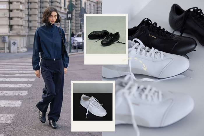 This time it’s the minimalist Speedcat: Jil Sander x Puma sneakers quietly debut at Milan Fashion Week