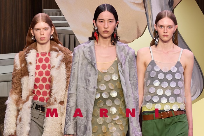 #MFW: Meryll Rogge’s debut at Marni: packed with polka dots and sequins, the screen is full of adorable circles!