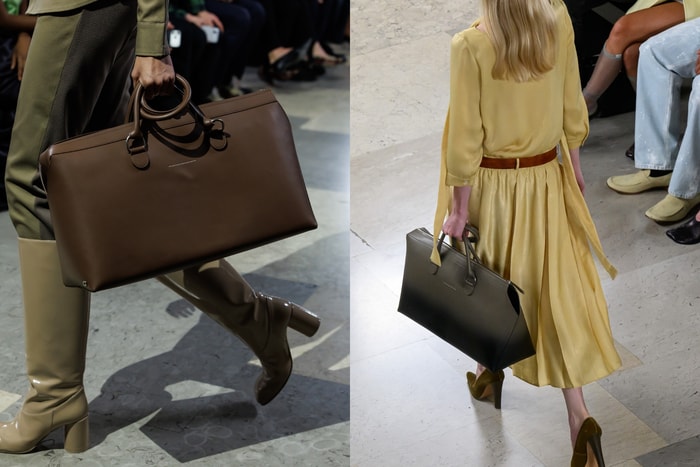 #MFW: Are tiny bags on their way out? MM6’s Fall/Winter 2026 show hints that roomy handbags are quietly making a comeback