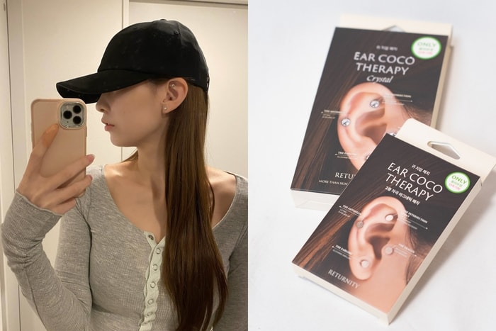 Another must-buy at Korea’s Olive Young: these earrings can actually help de-puff your face after just one night