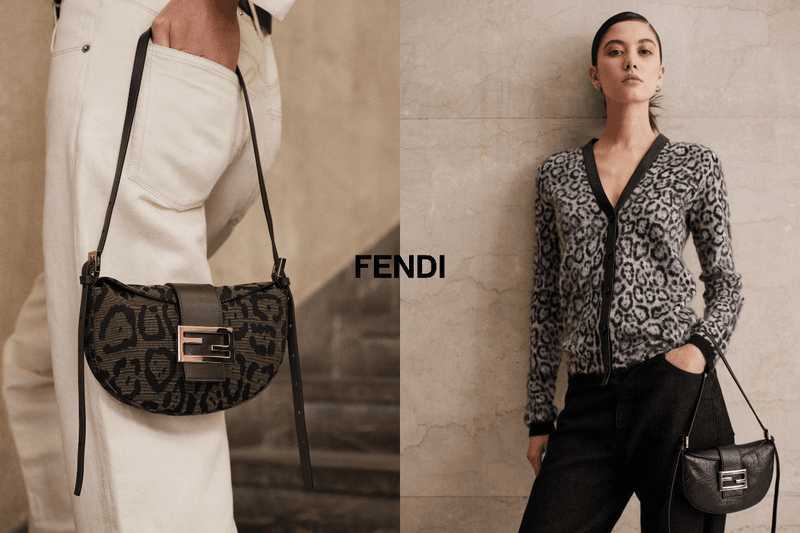 Another Classic FENDI Bag Is Set to Blow Up: The "Croissant" Bag Returns, and Its Crescent Silhouette Is So Irresistible!