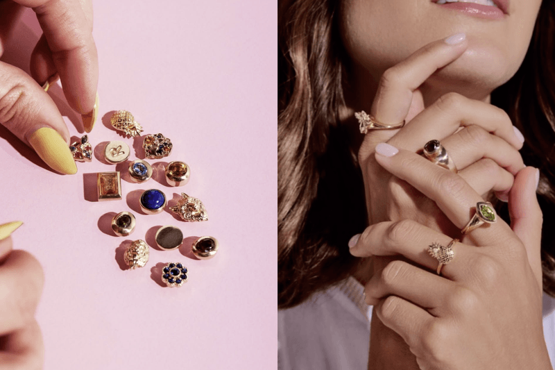 Ring gemstones can be replaced? This Australian jewelry brand turns rings into "modular designs," so one ring can change styles every day!