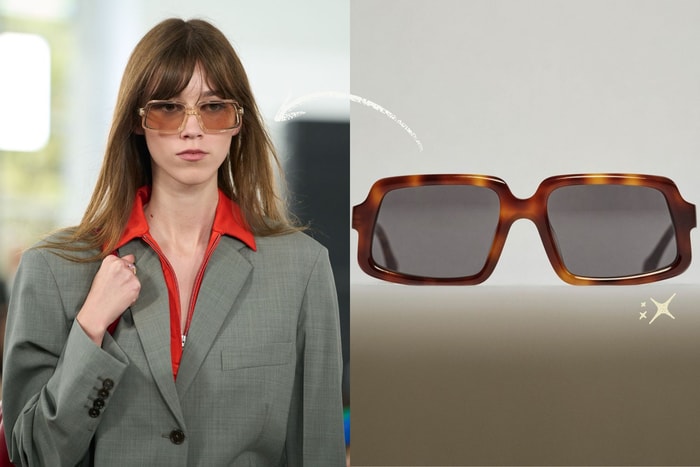 JIL SANDER and Oliver Peoples collaborate again, this time quietly flattering the face with rounded silhouettes