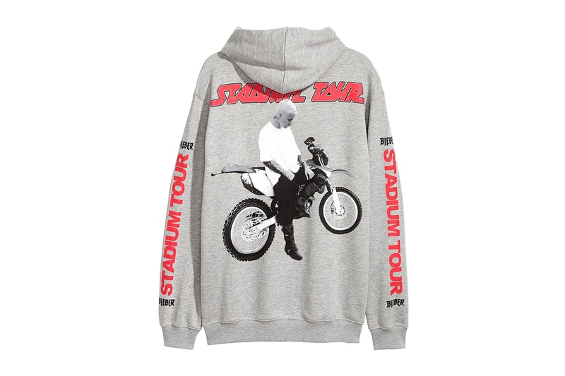H&M Justin Bieber New Purpose Tour Merch Merchandise Veste Blouson
