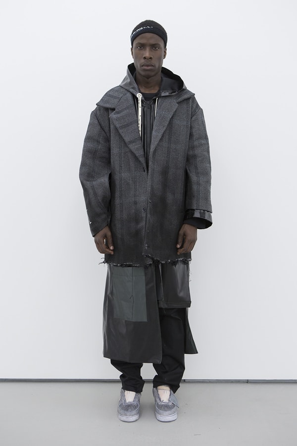 A-COLD-WALL* READYMADE Levi's NikeLab Hoodie Jaune Veste Gris Anthracite