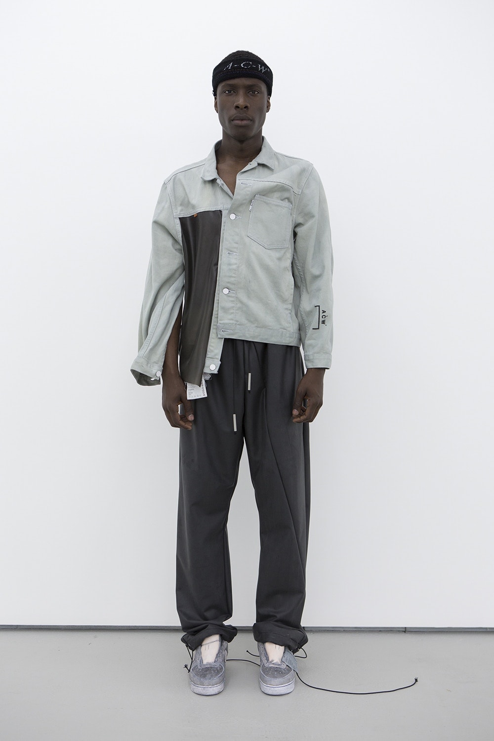 A-COLD-WALL* READYMADE Levi's NikeLab Hoodie Jaune Veste Gris Anthracite