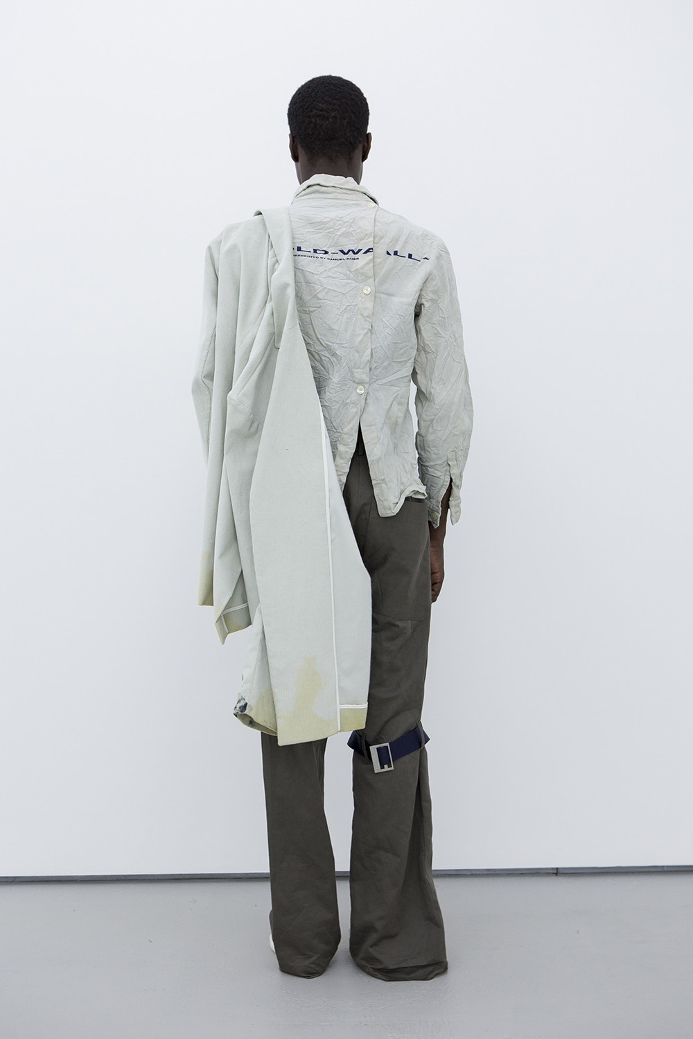 A-COLD-WALL* READYMADE Levi's NikeLab Hoodie Jaune Veste Gris Anthracite