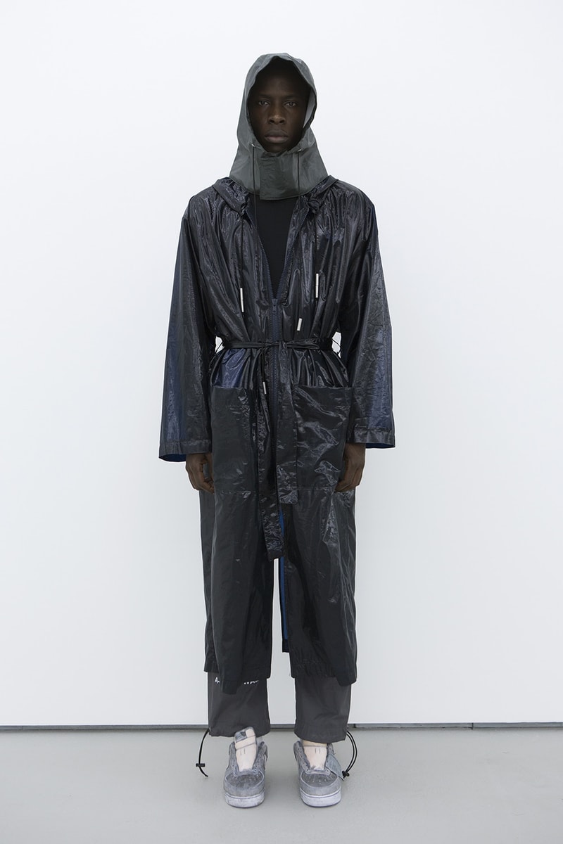 A-COLD-WALL* READYMADE Levi's NikeLab Hoodie Jaune Veste Gris Anthracite