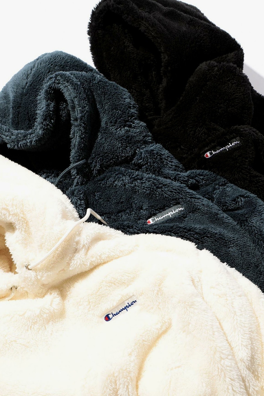 Champion Sweat Beauty And Youth Blanc Gris Noir