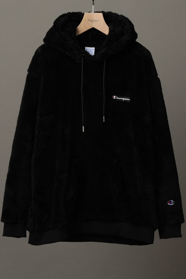 Champion Sweat Beauty And Youth Blanc Gris Noir