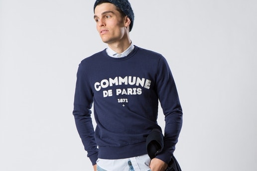 COMMUNE DE PARIS .1871. Esthétise Le Tourisme Dans Leur Lookbook Automne/Hiver 2017