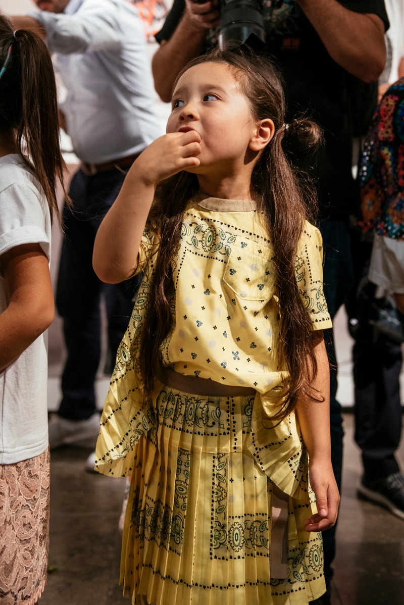Défilé sacai kids colette Robes