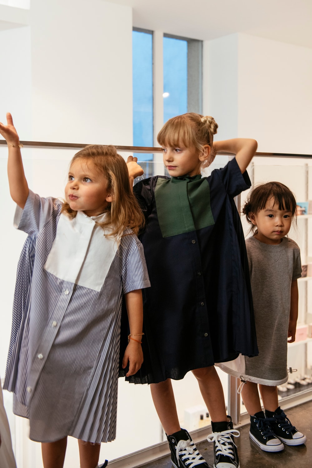 Défilé sacai kids colette Robes