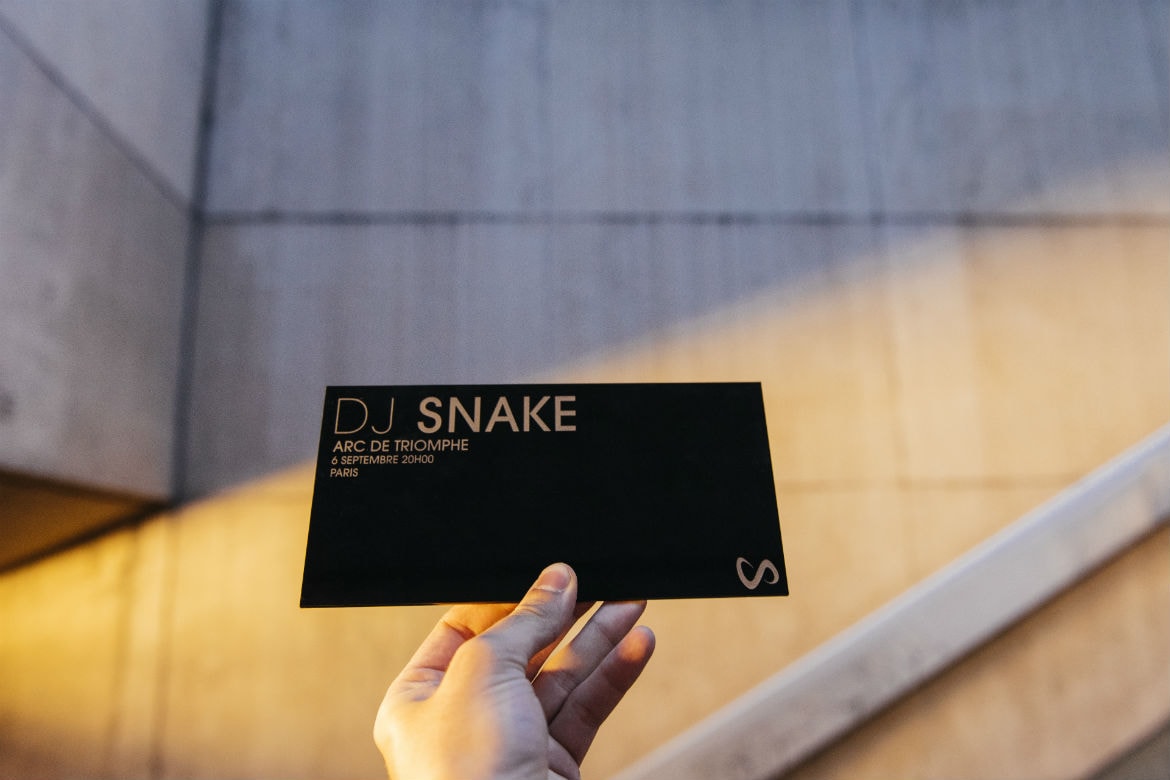 DJ Snake Arc de Triomphe Live Stream Concert Inédit nouveau morceaux