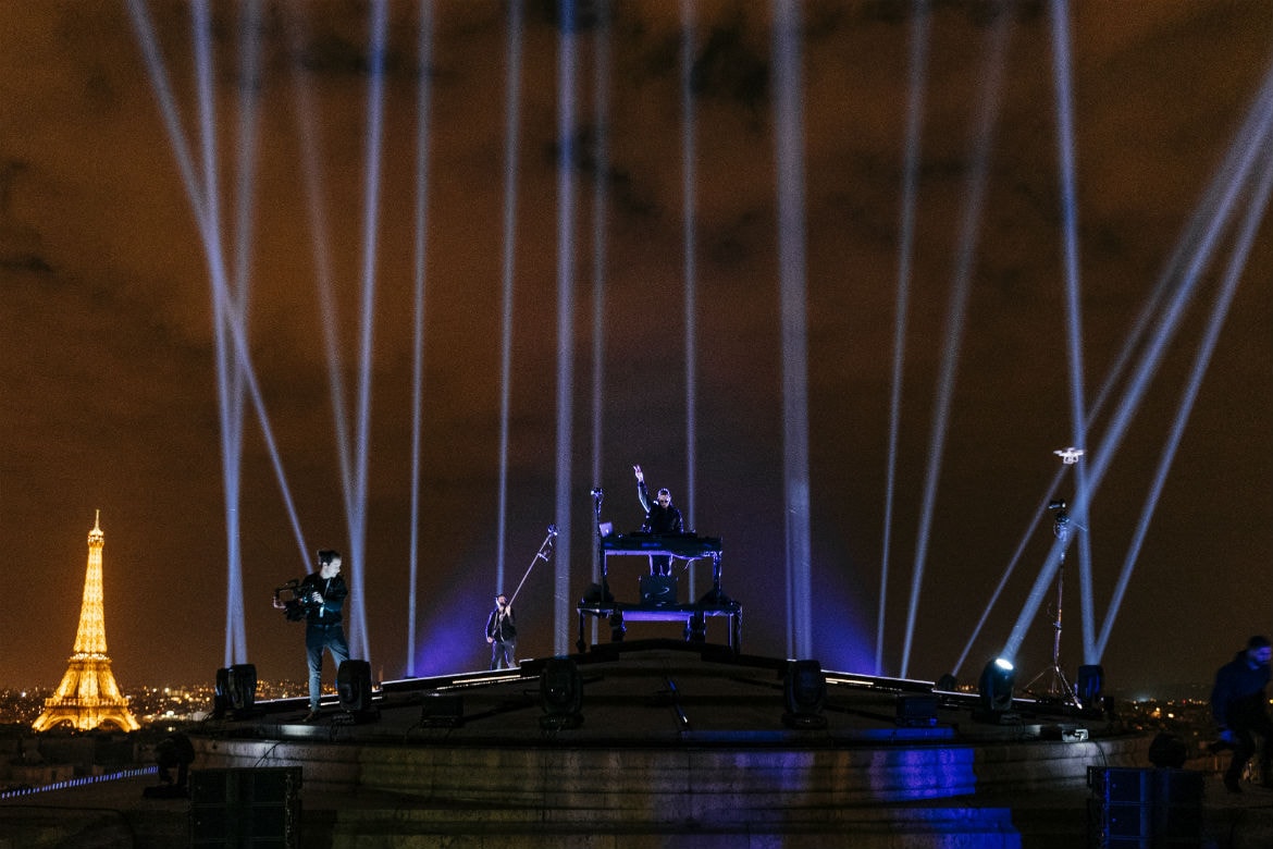 DJ Snake Arc de Triomphe Live Stream Concert Inédit nouveau morceaux