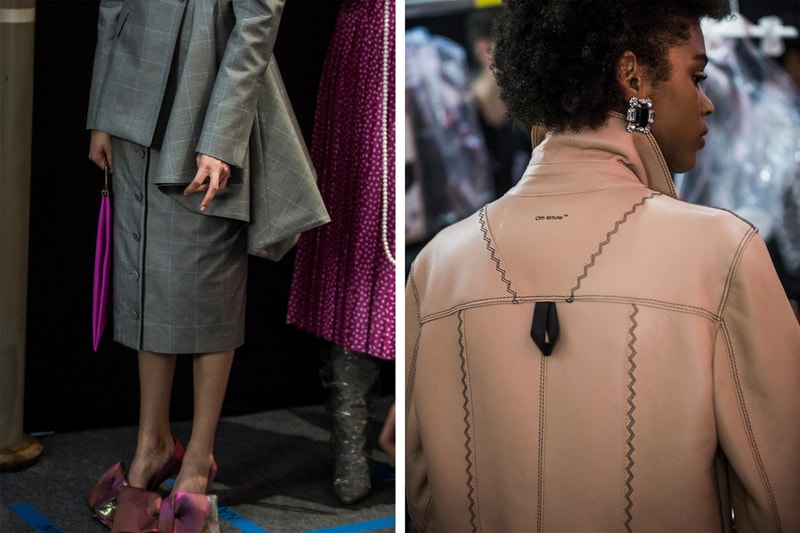 Virgil Abloh Off White c/o Virgil Abloh Backstage Paris Fashion Week