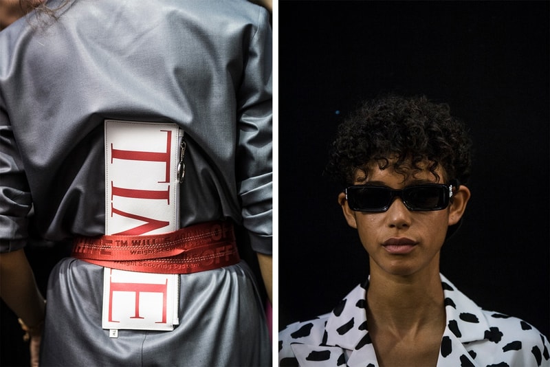 Virgil Abloh Off White c/o Virgil Abloh Backstage Paris Fashion Week