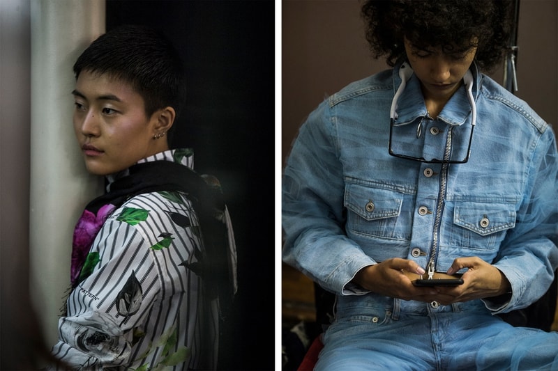 Virgil Abloh Off White c/o Virgil Abloh Backstage Paris Fashion Week