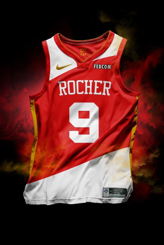 Graphic Untd Maillots Ligue 1 NBA Detournement