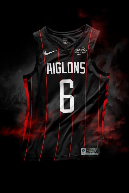 Graphic Untd Maillots Ligue 1 NBA Detournement