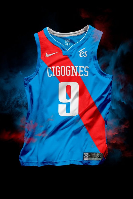 Graphic Untd Maillots Ligue 1 NBA Detournement